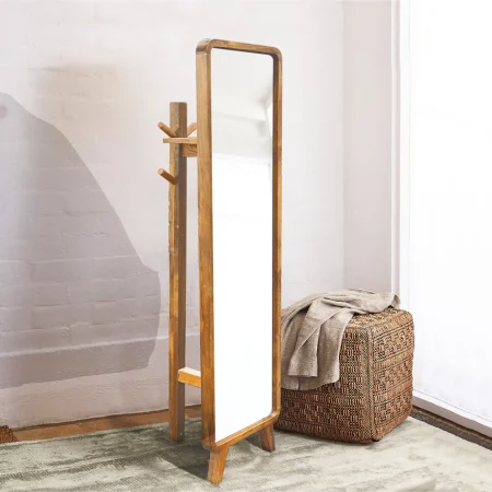 Full View Mirror, Full Body Mirror, Full Length Mirror, Wooden Mirror , Decor , Decor Shop
