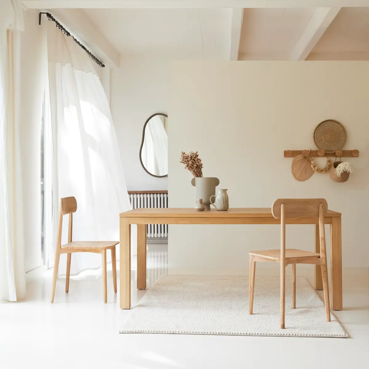 Eden Solid Wooden Dinning Table