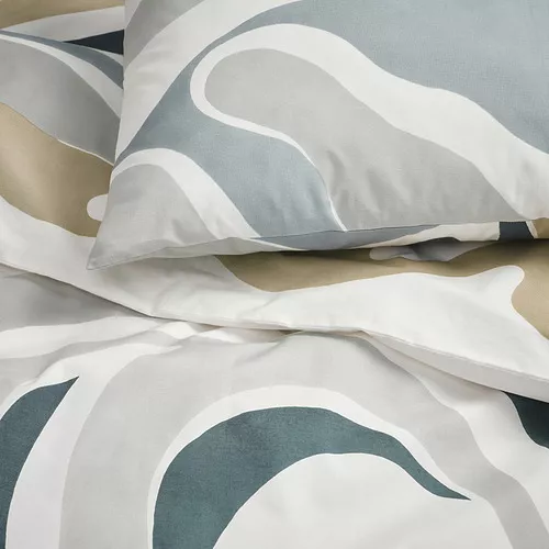 Ikea Abstract Printed Bedsheets - Image 2